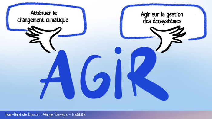 Sur les marges du glacier de Tré-la-Tête, territoire d’expérimentation de la protection forte en Haute-Savoie 